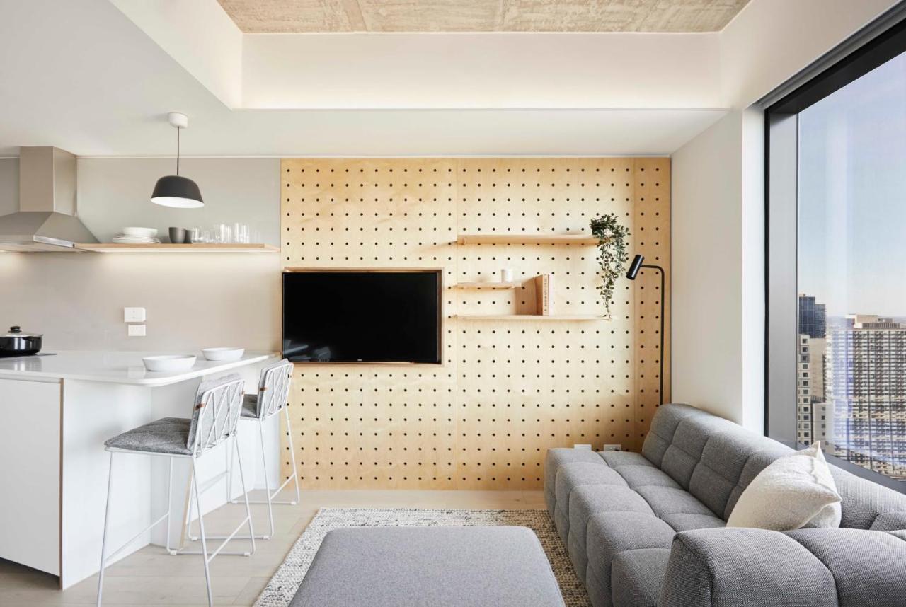 Modern City Living Studio Apartments At Franklin Near Melbourne City Centre Buitenkant foto